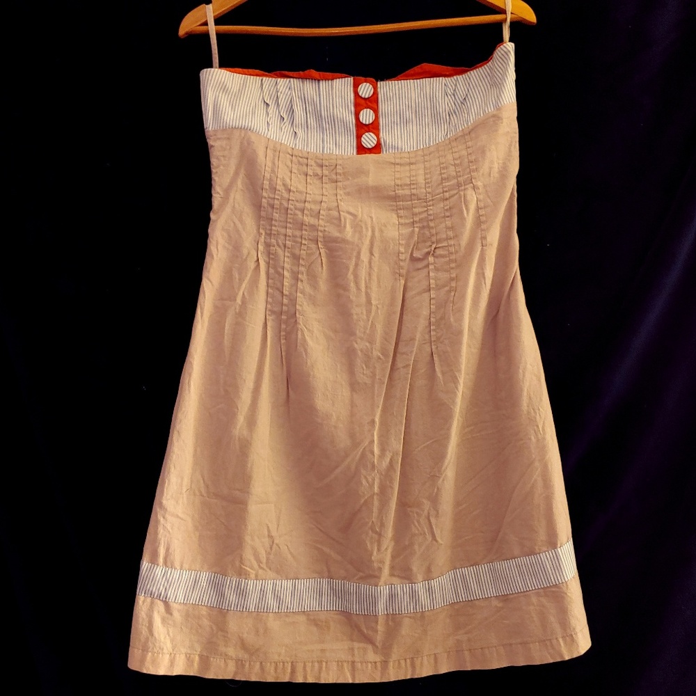 Strapless Unique Summer Dress